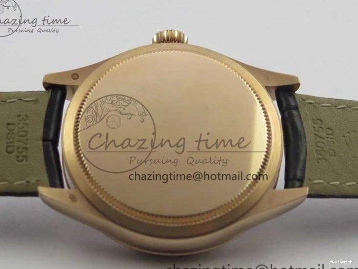 Markers Edition on Date BP Real Stick Cellini Black SA3165 RG 50519 Best Black Maker Dial Strap Leather 0725